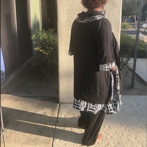 3pc light weight with pockets with scarf